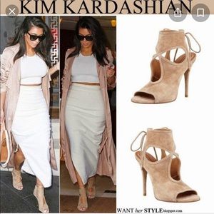 Aquazzura tie up shoes